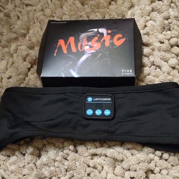New‎ Watotgafer Music Sport Headband Hands free for running jogging - Picture 1 of 5